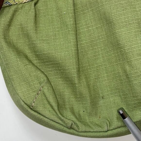 RARE FOSSIL VINTAGE ORIGINAL CANVASS AND LEATHER CROSSBODY WOMEN’S BAG - Picture 12 of 16